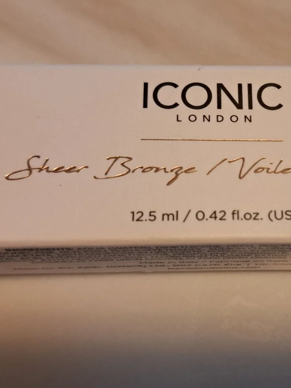 ICONIC LONDON SHEER BRONZE TINT IN BEACH VIBES